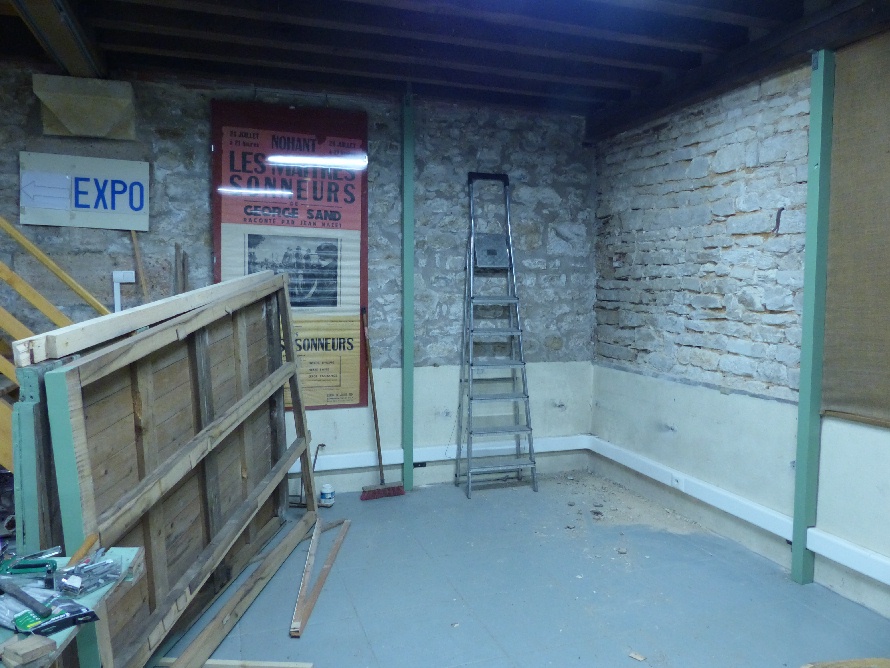 3 dépose du plancher et mise à nu des murs le 14 janvier